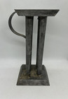 Antique 4 Tube Metal 8  Taper Candle Mold   Primitive Candle Making Tool