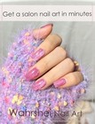 Gel Nail Stickers  20pcs Uv Cured  Semi Cured Gel Nail Wraps For Plum Cat Eye