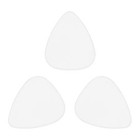 Celluloid White Guitar Or Bass Pick - 1 5 Mm Ultra Heavy Gauge - 351 Shape