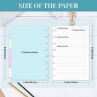 Discbound Refill Paper  Disc Paper For Junior Size5 6   X 8 3    White 