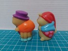 Playskool Glow Worm Glo Friends Bug 3  Figure Vtg  1986  Lot Of 2