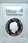 2014 Niue  2 Disney Steamboat Willie 1oz Silver Coin Ngc Pf70 Dcam  0300 Toned
