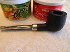 Estate Pipe  Pot Shape  With Push Stem  Made In France   New Never Smoked