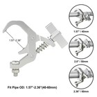 Pro Truss Clamp 1 57-2 36 Inch  4 Pack Stage Lighting Clamps Heavy Duty 330lb   