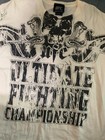 Vintage Ufc Ultimate Fighting Championship Men T Shirt Xl White