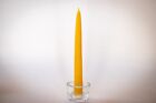Dipped Taper Candles 100  Pure Usa Beeswax Unscented 6  X 5 8  6 Hour Burn Time