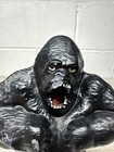 Vintage King Kong Chalkware Bank Figurine Gorilla Bank Statue Mcm Japan