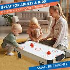 Table Top Air Hockey Arcade Table Kids Toy Portable 36 x18  Game Room 2 Pushers