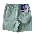 Gap Boy s Elastic Waistband Front   Back Pockets Stretch Soft Twill Shorts