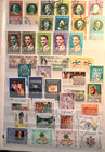 Jordan Vf Used Postage Stamps   Definitives Lot 7 Pages
