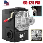 Us 95-125 Psi 4 Ports Lefoo Air Compressor Pressure Switch Control Valve Lf10-4h