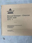 Bissell  Sweeper Carpet   Floor Manual Lightweight Sweeper Chevron  2220