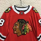 Chicago Blackhawks Fanatics Jersey Medium Adult Red  98 Connor Bedard Hockey Men