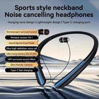 Bluetooth Neckband Wireless Headphones Mic Headset Stereo Earbuds Earphone