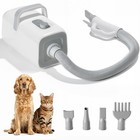 5-in-1 Pet Hair Dryer With 5 Grooming Tools   3 Suction Modes For Dogs