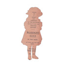 Victorian Trade Card Mclaughlin s Xxxx Coffee Paper Doll Patriotic Holding Doll