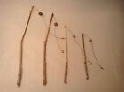 Artisan Miniature Bamboo Fishing Pole Huck Finn Style 3 - 7  Dollhouse 1 24 1 12