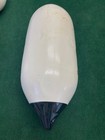 Polyform F-7  Boat Fender 15  X 41  - White  Black Ropeholds   3 Of 4 