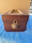1 Vintage Gritzner  r  Wood Sewing Machine Drawer W slide Read  