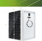 Topsolar 30w 12v 24v Solar Panel Kit  Monocrystalline Solar Battery Trickle