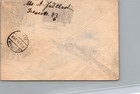 1919 Registered Riga Latvia Postal Stamps Cover To Munich Germany 5
