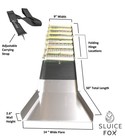 Sluice Box For Gold Mining  50 Inch Gold Prospecting Sluice  Folding Aluminum Sl