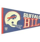 Vintage 1970s Buffalo Bills Pennant Felt Full Size 29  Nfl Football