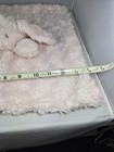 Pink Security Blanket Plush Baby Lovey Blankets   Beyond Soft Bunny Rabbit