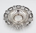 Art Nouveau Sterling Silver Pierced Bonbon Dish Birmingham 1902