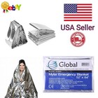 Emergency Mylar Blanket 52  X 84  - Pack Of 12 Blankets