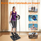 Mini Stepper Exercise Machine Stair Stepper W 2 Training Bands   Handlebar 400lb