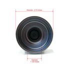  pack Of 4  Grease Caps  2 72   With Rubber Plugs For 8 Lug Hub  Trailer Axles