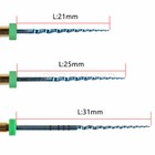 6pcs Sandent Dental Endo Files Root Canal Endodontic Niti Rotary File 21 25 31mm