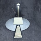 Vintage Seth Thomas Metronome  10 1129 Keywound Mechanical White Usa Tempo Music
