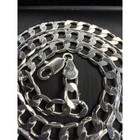 Solid 925 Sterling Silver Cuban Link Chain Necklace 20    Long 6 5mm Wide