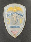 Cherokee  indian Police    Nc  Patch -vintage
