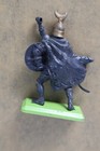 Vintage 1980s Britains Deetail Turks Knight Figure     Black   Purple 