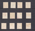 Seychelles  1906  Kevii Key Plate Definitive  Multi Crown Watermark  Mint Set