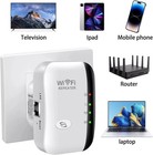 Wifi Range Extender Internet Booster Wireless Signal Repeater Amplifier  Us Plug