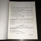 House  1985  2nd Draft   1st Film In The Cult Horror Series W notes   Coa 