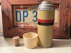 American Thermos Bottle Company Vintage Beverage Hot Cold Stamped Cork 1950 Usa
