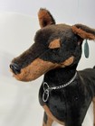 Vintage 1979 Dakin Doberman Pinscher 22  Plush Toy Stuffed Animal Dog