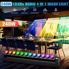240w Moving Head Light Rgbw Led Rotatable Beam Party Disco Dmx Dj Stage Lighting