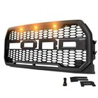 For 2015 2016 2017 Ford F150 F-150 Grill Raptor Style Front Grille Bumper Black