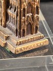 Vintage St  Patricks Cathedral New York Miniature 3 3 8  Statue  Souvenir Copper