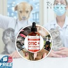 Dog Ear Infection Treatment Otic  Ear Cleaner Nano Silver   Chlorhexidine