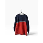 Vintage L l  Bean Navy  Red   White Long-sleeve Men s Size L Rugby Preppy Shirt