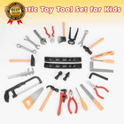 28 Pcs Kids Toy Tool Set Construction Party Supplies Plastic Pretend Play Access