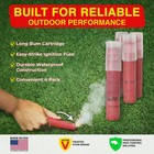 Victor Gopher Gasser M6004 2 Pack  8 Smoke Cartridges  For Gophers  Moles   Grou