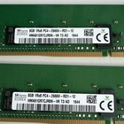 Lot Of 2 - Hynix 8gb  16gb  Pc4-2666v-r 1rx8 Ddr4 Rdimm Memory Hma81gr7cjr8n-vk